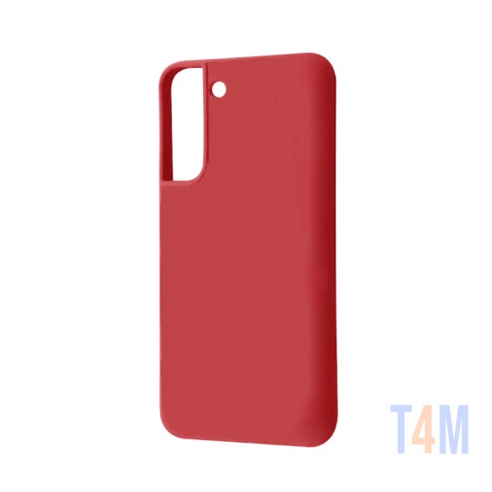 Silicone Case for Samsung Galaxy S21 Plus Red